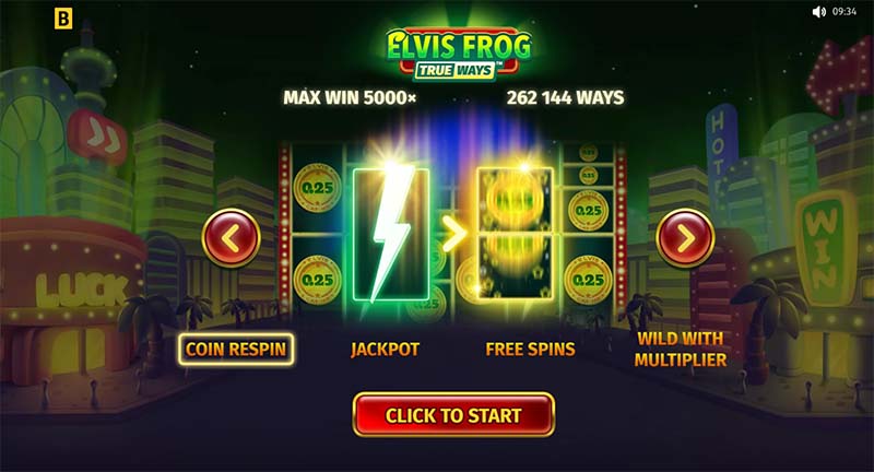 Elvis Frog Trueways Online Slot