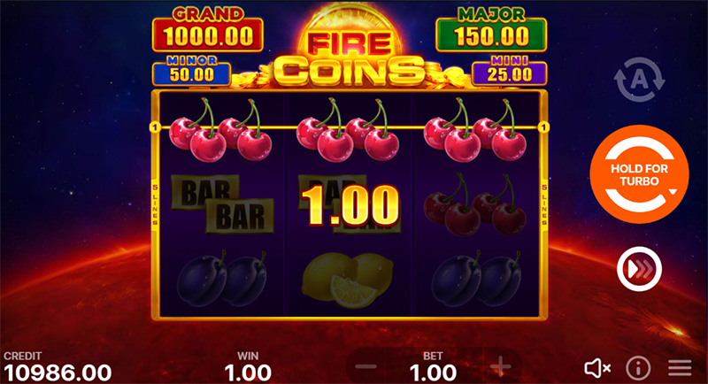 Fire Coins Bonus Round