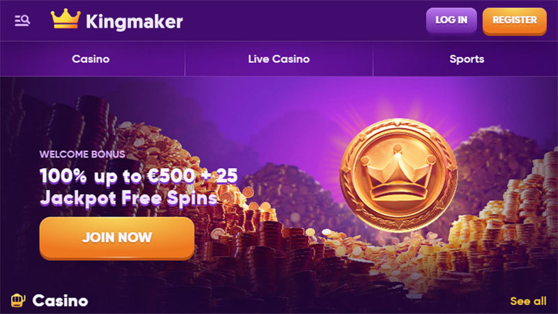 Kingmaker Home Page